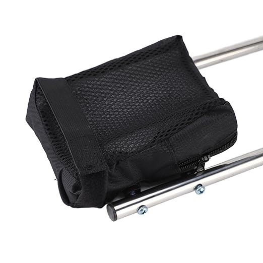 Keenso Portable Stainless Steel Garden Kneeler Reduce Knee Pressure for Farming and Garden Work