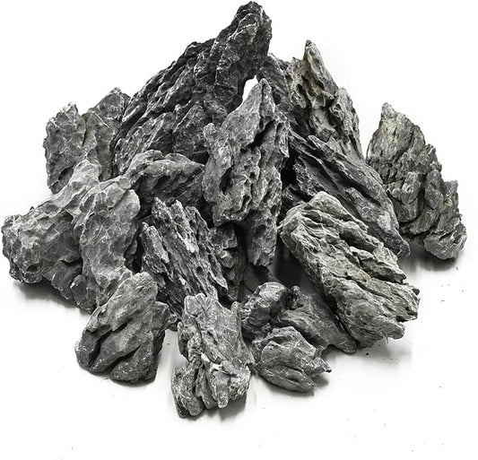 Natural Rocks Seiryu Stone 1-2 Inches Decorative Rocks for Fairy Gardens,Miniature Landscaping,Bonsai,DIY Crafts, Aquariums & Reptile Terrariums-2lb