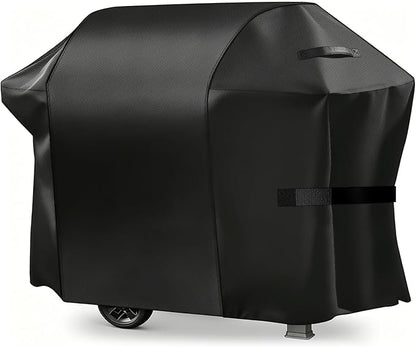 Grill Cover, 53-inch Heavy Duty Oxford Outside Waterproof Grill Covers, Dust-Proof Windproof UV Resistant BBQ Gas Cover Fit Most Brands Char Broil, Weber, Brinkmann, Holland