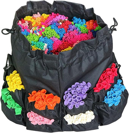 Balloon Tool Organizer - Wide Mouth Tool Storage Bag for Clown Show Crafts