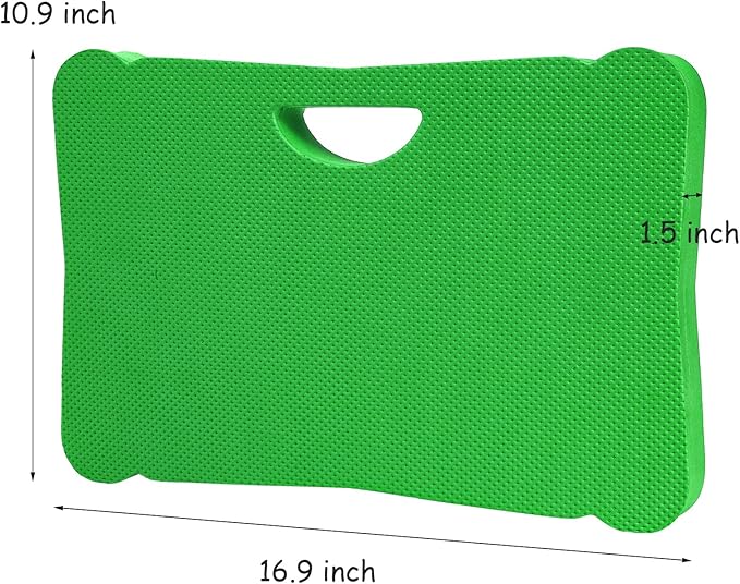 ZENFUN 3 Pack Kneeling Mats, Heavy Duty Thick Foam Kneeling Pad, Shock Absorbent Pads, High Density Premium Kneeling Pads for Yoga Exercise, Foam Kneeler Mat Garden Cushions, Water Proof