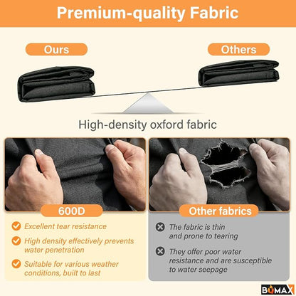 Griddle Cover for Blackstone 17 Inch 22 Inch Griddle with Hood and Stand, Heavy Duty 600D Polyester Grill Cover for Blackstone 22 Inch Griddle Cover 22" Blackstone Grill Cover