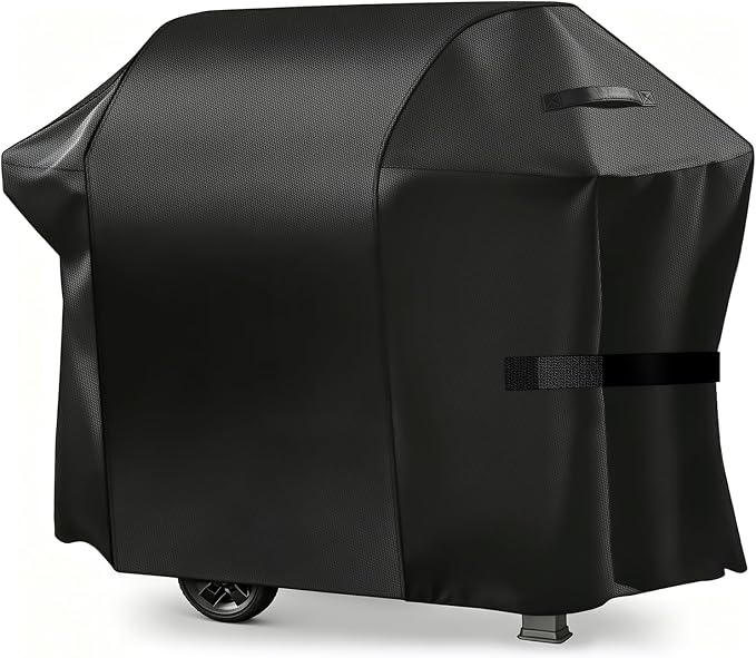 Grill Cover, 48-inch Heavy Duty Oxford Outside Waterproof Grill Covers, Dust-Proof Windproof UV Resistant BBQ Gas Cover Fit Most Brands Char Broil, Weber, Brinkmann, Holland