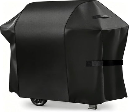 Grill Cover, 48-inch Heavy Duty Oxford Outside Waterproof Grill Covers, Dust-Proof Windproof UV Resistant BBQ Gas Cover Fit Most Brands Char Broil, Weber, Brinkmann, Holland