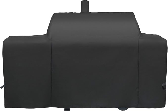 i COVER Grill Cover for Oklahoma Joe's Longhorn Combo Charcoal Gas Smokers & Grills Protection Heavy Duty Waterproof Patio Outdoor Canvas Barbeque BBQ Smoker Covers