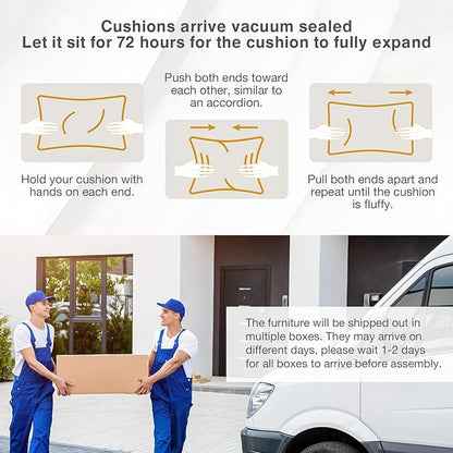 Canyon Ridge 3 Piece Outdoor Patio Bistro Set with Patio Chairs and Side Table, Outdoor Furniture Set, Brown/Beige