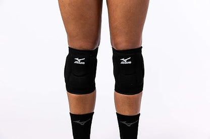 Mizuno T10 Plus Kneepad, ADULT Volleyball Kneepad, Black, One Size