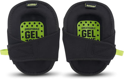 AWP Gel Stabilizer Non-Skid Knee Pads with Dual Layer Padding and Shock Stabilizer Caps for Flooring, Roofing, Decking for All-Day Support & Stability, Men and Women, One Size | L-22380-4