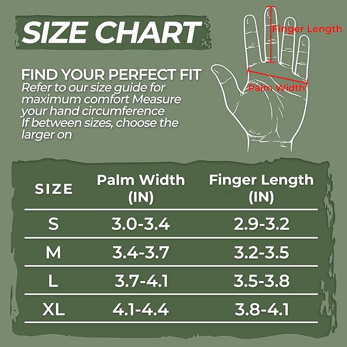 HLDD HANDLANDY Long Gardening Gloves for Women Men - Leather Rose Pruning Gloves Thorn Proof - Breathable Working Glove