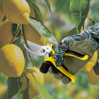 Gardening Gloves for Women, Rose Pruning Gloves Thorn Proof, Breathable, Anti Scratch, for Yard & Outdoor Work