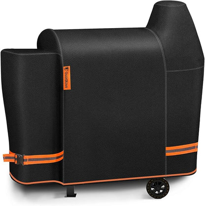 [Upgraded 1000D Heavy Duty Fabric] Grill Cover for Pit Boss 820 Deluxe/Pro 850, Waterproof & Tear Resistant Pellet Smoker Cover for Pit Boss Pro/Competition 820/850, Sportsman820 & Z Grill 700 Series