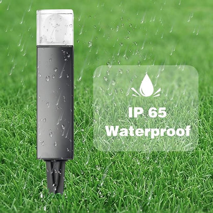Outdoor Landscape Lighting Low Voltage Garden Landscape Lights Pathway Lights Yard Lights Driveway Lights, Aluminum Construction Waterproof 12V 3W 3000K Warm-Yellow Light（4-Pack）