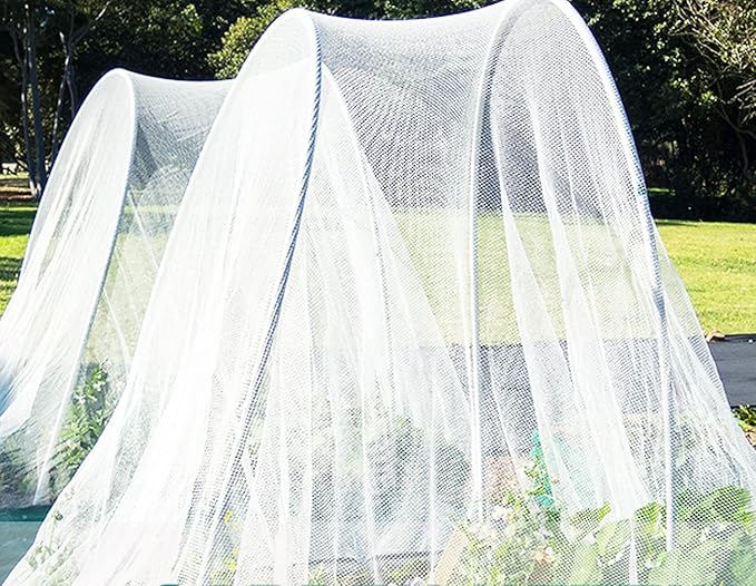 Garden Netting,Barrier Netting Plant Cover for Thicken Mosquito Garden Mesh Net Covers for Protect Plant Vegetable Fruits Flower(10x13 ft)