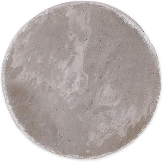 Accent Plus Cement Stepping Stone Collection Decorative Colorful, 10" Diameter, Texas Longhorn