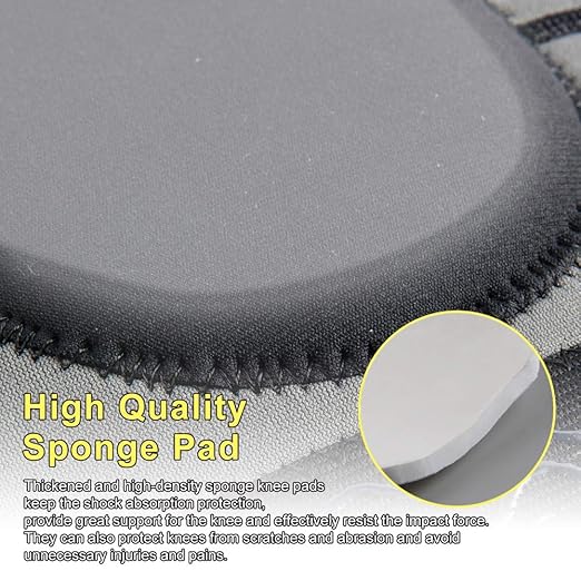 HUEGLO Protective Knee Pads for Dancers,Volleyball Knee Pad for Girls,Soft Sponge Knee Pads for Avoid Floor Burns & Bruising,1Pair,Medium