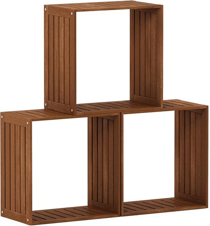 Furinno FG181364 Tioman Stacking Shelf, Natural