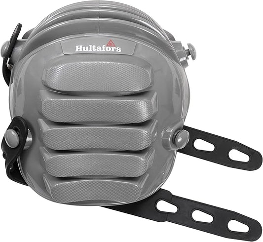 Hultafors Work Gear HT5217 All-Terrain Gel Kneepads for Work with Thick Layered Gel Cushion, High Density Closed-Cell Foam and Neoprene Padding, All-Terrain Cap Design, Flexible Rubber Straps