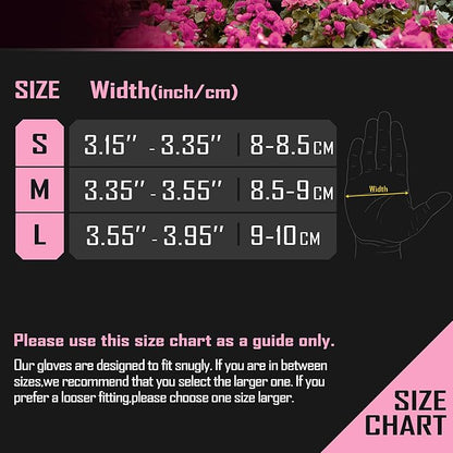 COOLJOB 20 Pairs Nitrile Dipped Rubber Coated Safety Work Gloves with Grip, Non-slip Bulk Gardening Roofing Gloves for Ladies Women, Oil-resistant Gear for Package Handler, Warehouse Worker, Medium