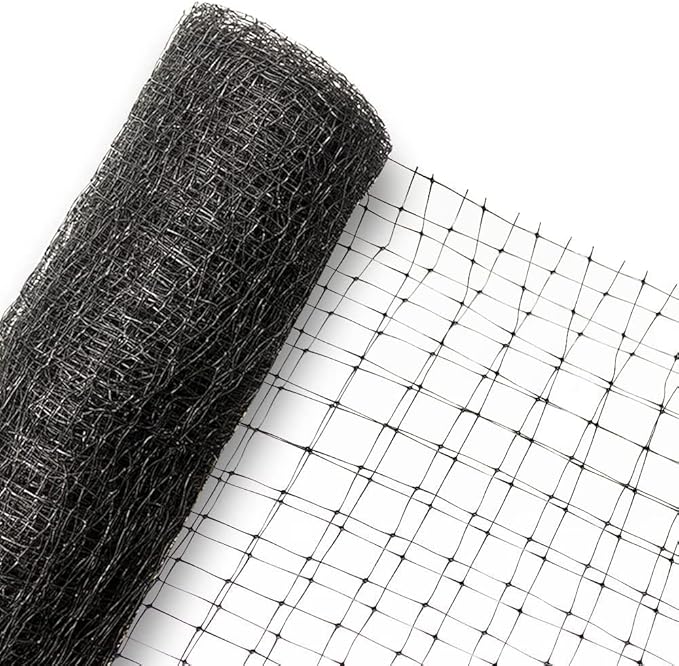 Mklsit Deer Netting Fence, 8ft x 100ft Bird Netting Heavy Duty Garden Netting for Garden Protection Fruit Trees Vegetable Plants Against Birds, Deer and Other Animals