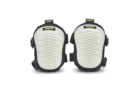 AWP Non-Marring Knee Pads with Heavy Duty Foam Padding for Sub-Floor/Underlayment and Tile, Knee Pads with Breathable Air-Mesh Interior for All-Day Support & Stability, One Size | 1L-324-1