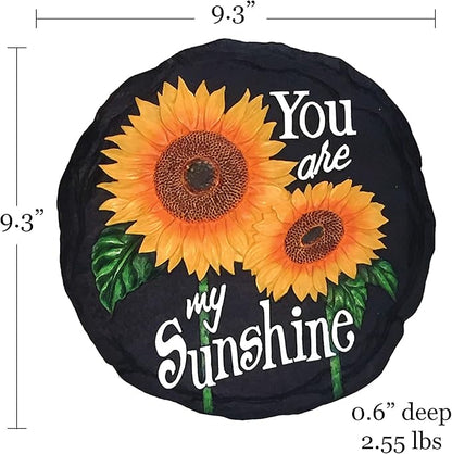 Spoontiques - Garden Décor - Welcome to Our Step Stepping Stone - Decorative Stone for Garden