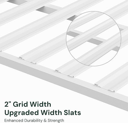 SunsGrove 3x6 Garage Storage Overhead Rack Organization, Adjustable Ceiling Mounted Storage Racks, 800LBS Weight Capacity, 22"-40" Ceiling Dropdown, White