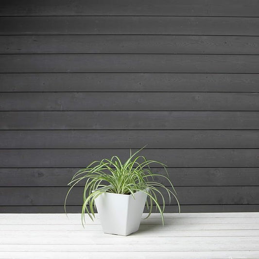 Novelty Artstone 35082 Ella Square Planter, White