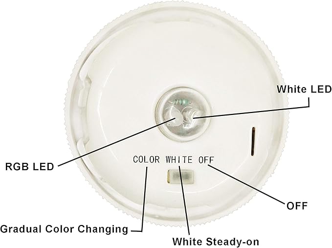 Color Changing Solar Powered Mosaic Glass Ball Lights, Rechargeable Solar Lantern Table Lights, Waterproof LED Garden Night Lights for Patio Yard Outdoor Decor (White)
