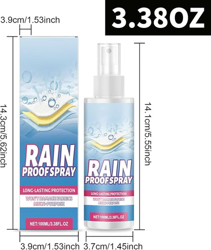 TBTFW Waterproofing Spray, Water Repellent Spray for Clothes, Long-Lasting Water Repellent Protection, Suitable for Sports Equipment, Outdoor Clothing, Shoes(3.38 Oz)