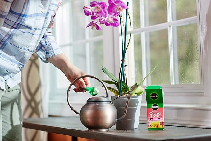Miracle-Gro Water Soluble Orchid Food, Plant Fertilizer, 8 oz. (12-Pack)