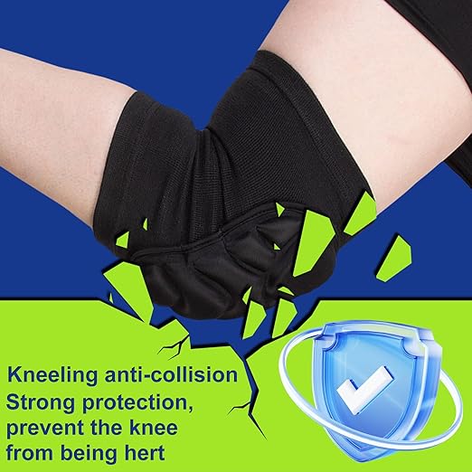 SOUTHMAN Knee Pads Work, 1 Pair 20MM Thick EVA Foam Kneepads, Protective Knee Pads for Men Women, Anti-Slip Collision Avoidance Knee Sleeve for House Cleaning, Flooring, Gardening, Skating (Large)