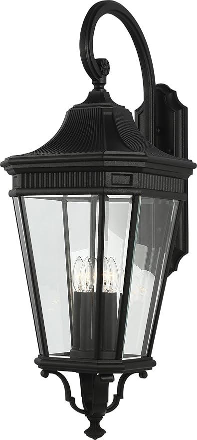 Feiss Lighting-Cotswold Lane-Outdoor Wall Lantern Aluminum Approved for Wet Locations in Traditional Style-13.63 Inch Wi