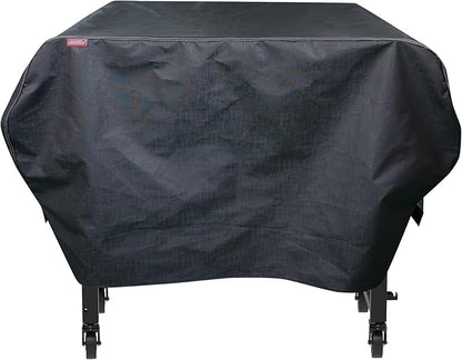 RPET Fabric Cover for Flat Griddle Cover, Black；Fit 36" griddles with Hood and Side Shelf foldeble, Dimensions:51"x27"x29"H