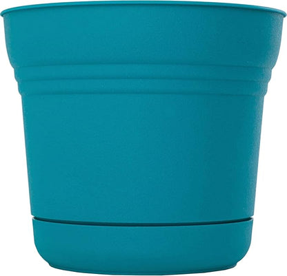 Bloem 814174023082 Saturn Planter with Saucer, 5", Calypso (SP0527), 5"