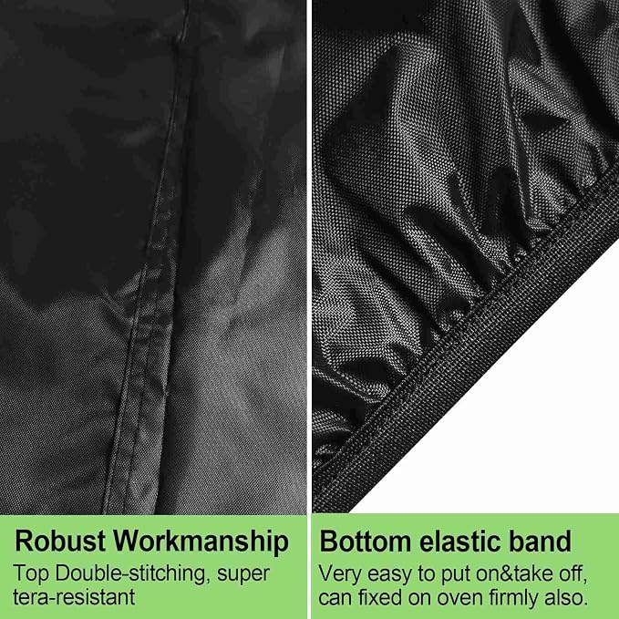 Cover for Ninja Woodfire XL Grill, Outdoor Waterproof Covers for Ninja Woodfire Pro XL Smoker OG800/OG900 Series, 420D Oxford Woodfire Grill Accessories XSKCOVERXL