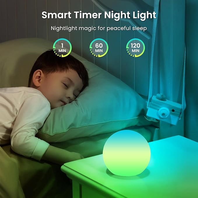 LOFTEK Floating Pool Lights, 3-Inch Rechargeable LED Balls, Color Changing Glowing Orb Sphere with Remote, 16 Color Orb Light for Indoor, Outdoor, Pool, Pond, Bathroom, Patio Decor, Gift (8 Pack)