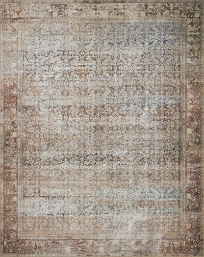 Loloi Amber Lewis Georgie Collection GER-09 Multi/Spice 3'-0" x 12'-0", .19" Pile Height, Runner Rug