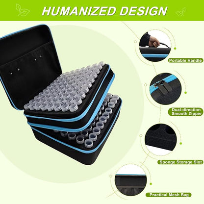 240 Slots Seed Storage Organizer Box with 20 Envelopes, Large Capacity Seed Storage Container with Zipper Bag, Label Stickers, Tweezers, Funnel, Garden Seeds Saver Kit for Vegetable, Flower