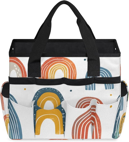 Garden Tool Bag Garden Tool Storage Bag with Pockets Handle Portable Garden Tote Bags for Women Men