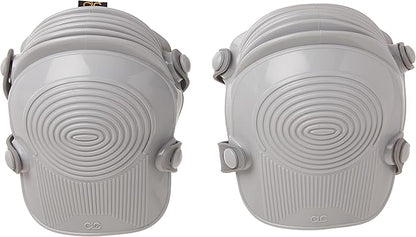 CLC Custom Leathercraft 361 Ultraflex Non-Skid Kneepads, Plastic, Grey