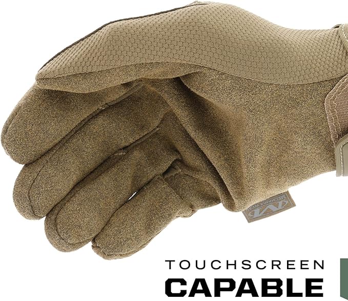 Mechanix Wear Original Tactical Glove - High Performance Anti-Slip Grip Safety Gloves - Impact Resistant & Touchscreen Capable - Small - Coyote Brown