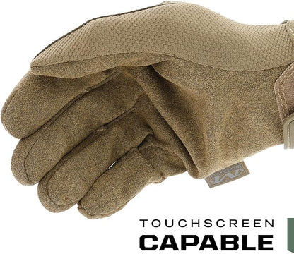 Mechanix Wear Original Tactical Glove - High Performance Anti-Slip Grip Safety Gloves - Impact Resistant & Touchscreen Capable - Small - Coyote Brown