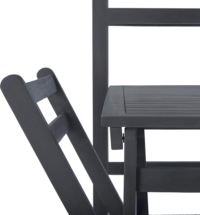 SAFAVIEH PAT6756A Outdoor Collection Griffen Balcony Natural Set Dining Cabinet