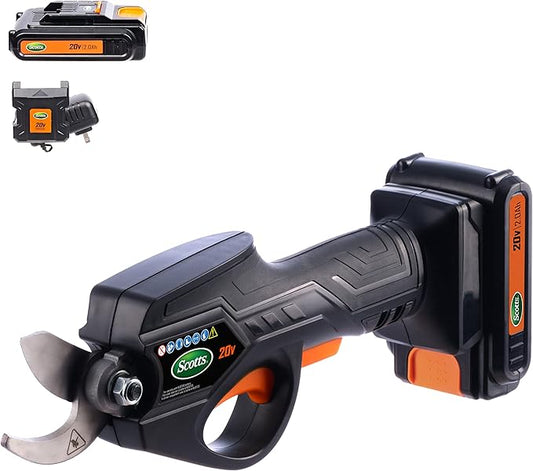 Scotts Outdoor Power Tools 20 Volt Cordless Pruner Battery and Charger Included