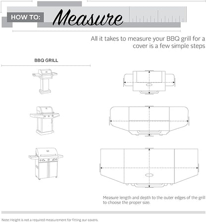 Classic Accessories Veranda Water-Resistant 70 Inch BBQ Grill Cover