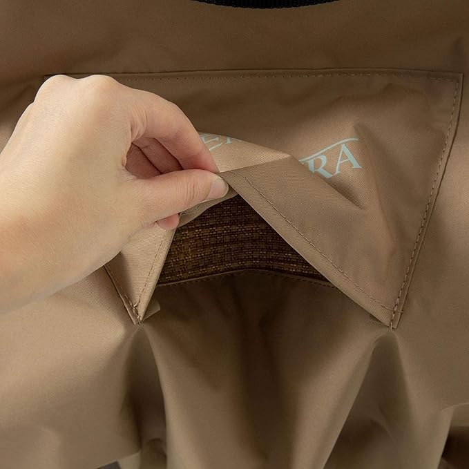 Tempera Outdoor Dining Set Cover for Outside Table and Chairs, Rectangle Patio Table Covers for Outdoor Furniture, Anti-Fading, Windproof,62''L x 42''W x 27.8''H,Taupe