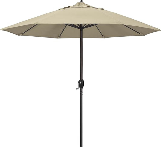 California Umbrella 9' Rd Sunbrella Aluminum Patio Umbrella