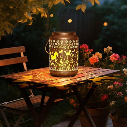 Horse Solar Lantern Outdoor Horse Decor Garden Decor Waterproof Light Hanging Solar Lights Yard Decor, Christmas Gifts, Gifts for Women, Gifts for Mom, Gifts for Grandma, Horse Gifts