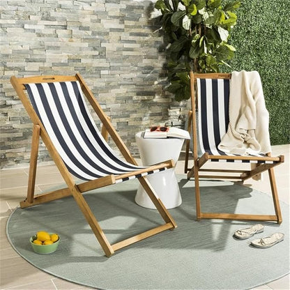 SAFAVIEH PAT7040A-SET2 Outdoor Collection Loren Teak