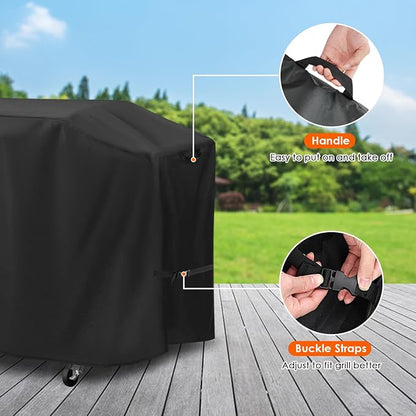 Grill Cover for Camp Chef Gridiron 36 Griddle, 70 inch Outdoor Grill Cover Waterproof for Camp Chef FTG36 Smoker Grill-70''L x 32" W x 40" H